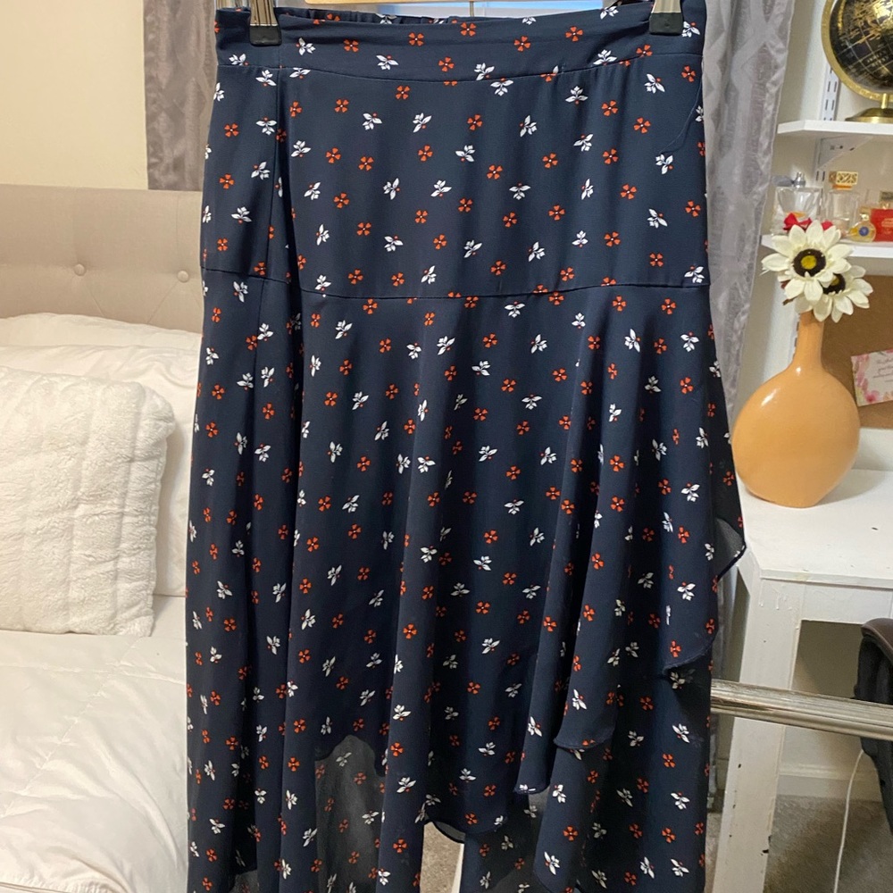 Navy blue skirt